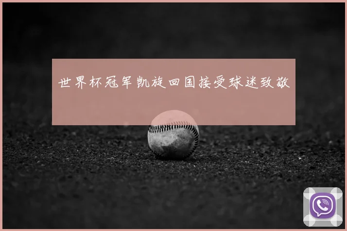 世界杯冠军凯旋回国接受球迷致敬